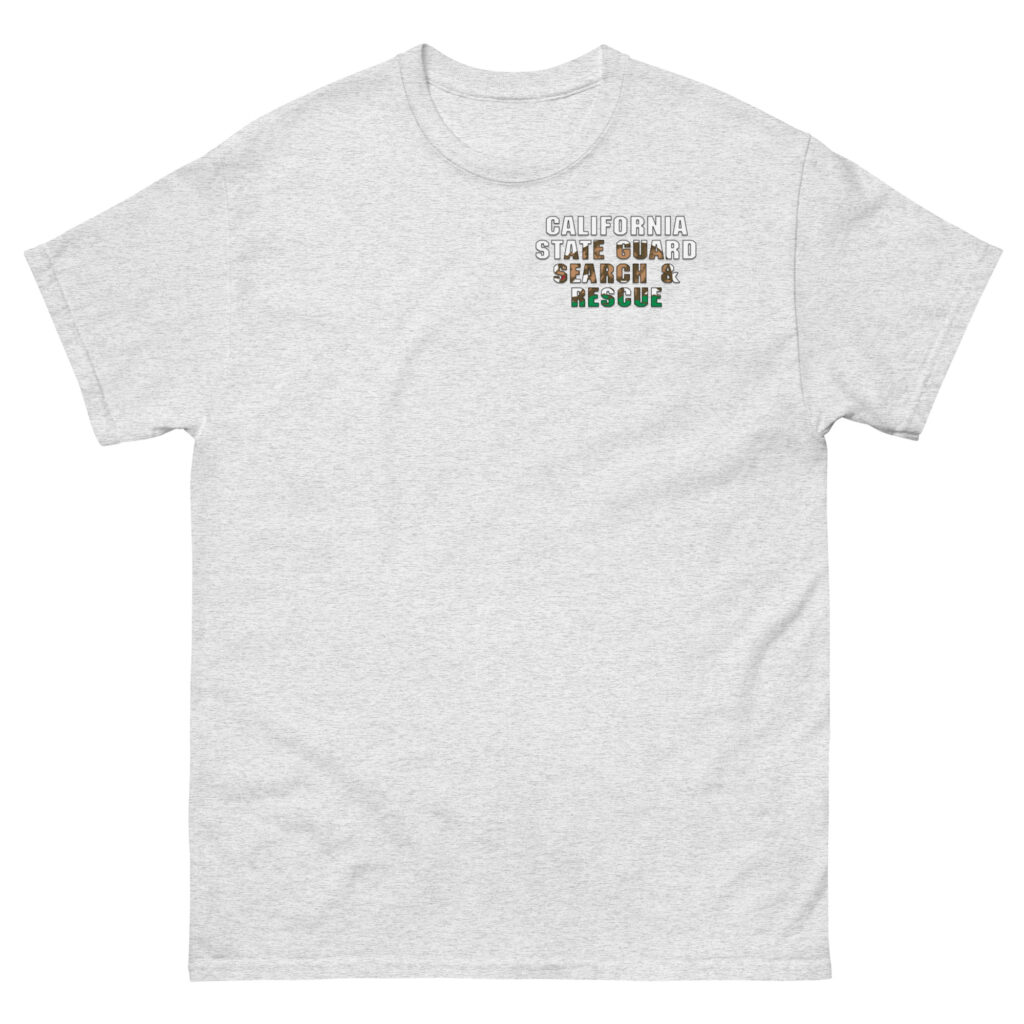 California State Guard Search & Rescue Rappel T-Shirt - Image 4