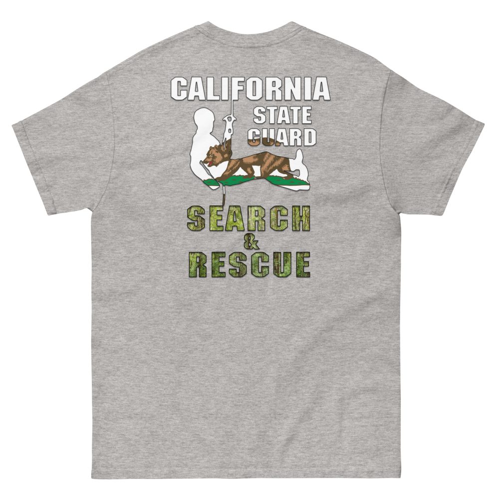 California State Guard Search & Rescue Rappel T-Shirt