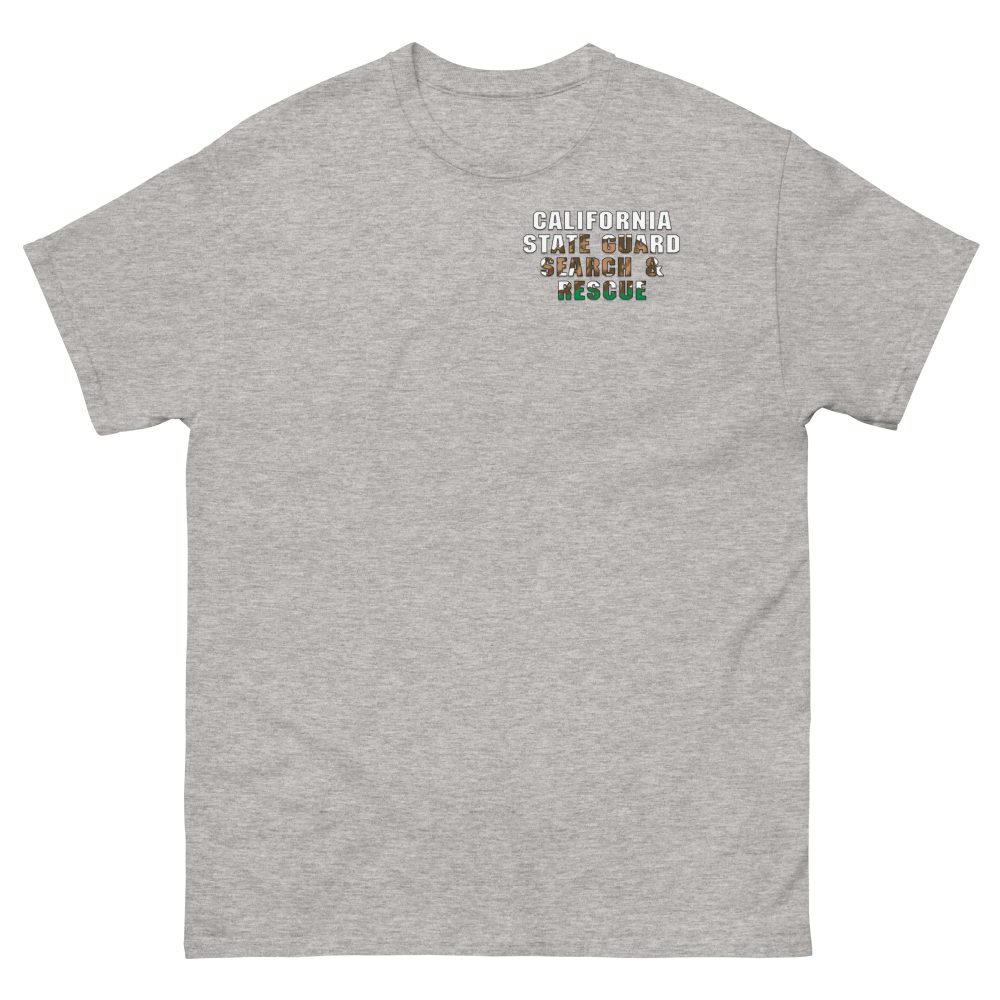 California State Guard Search & Rescue Rappel T-Shirt - Image 2