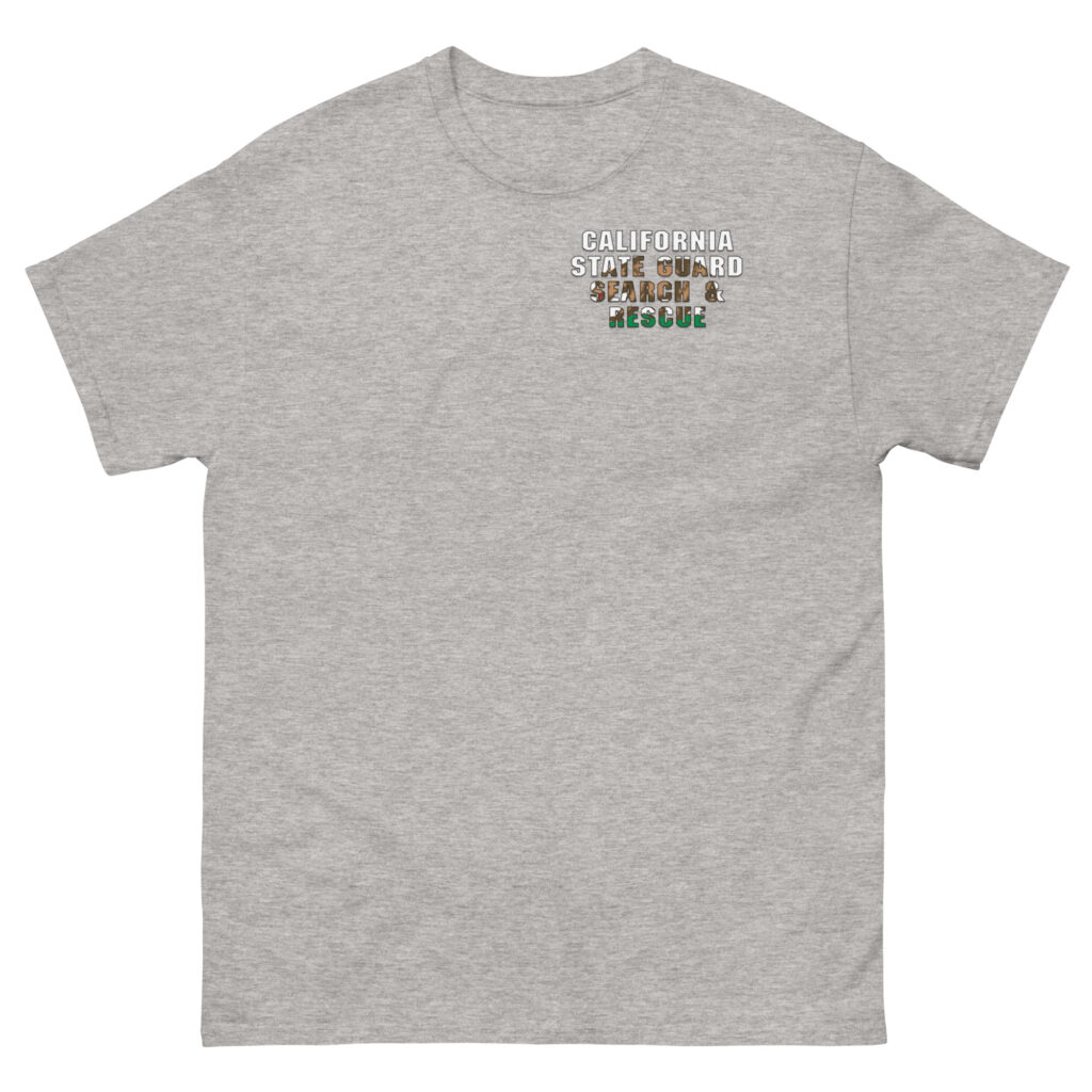 California State Guard Search & Rescue Rappel T-Shirt - Image 2
