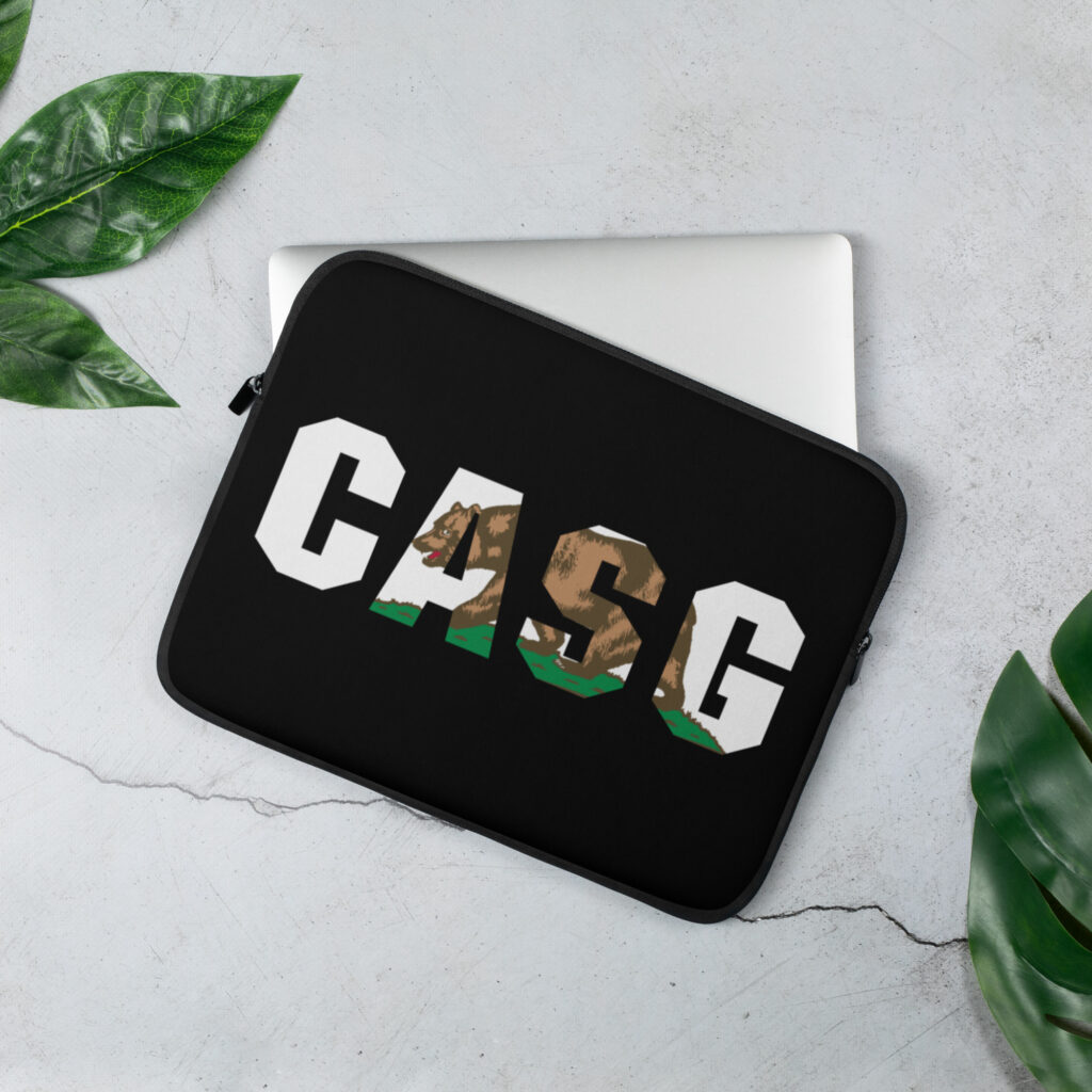 California State Guard 'Our Colors' Laptop Sleeve