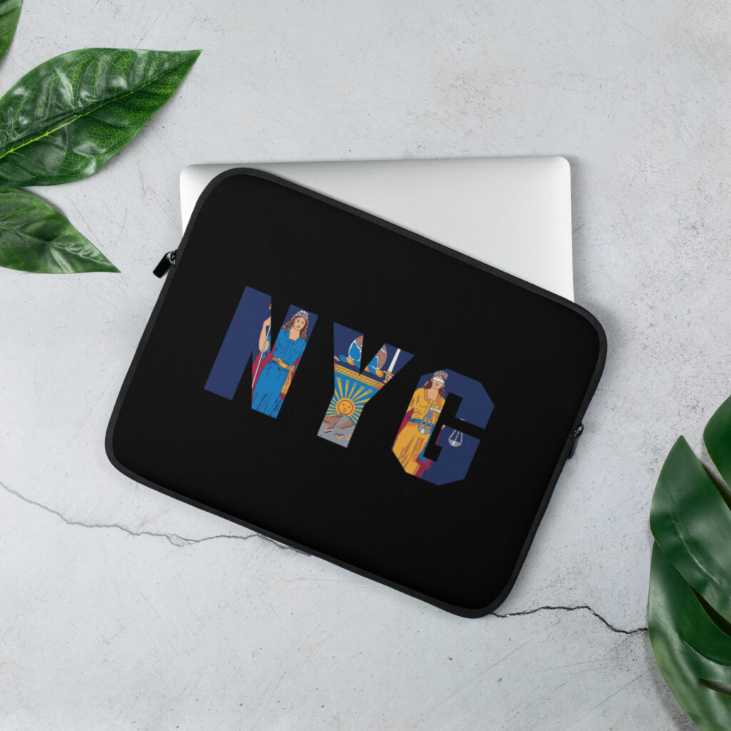 New York Guard 'Our Colors' Laptop Sleeve
