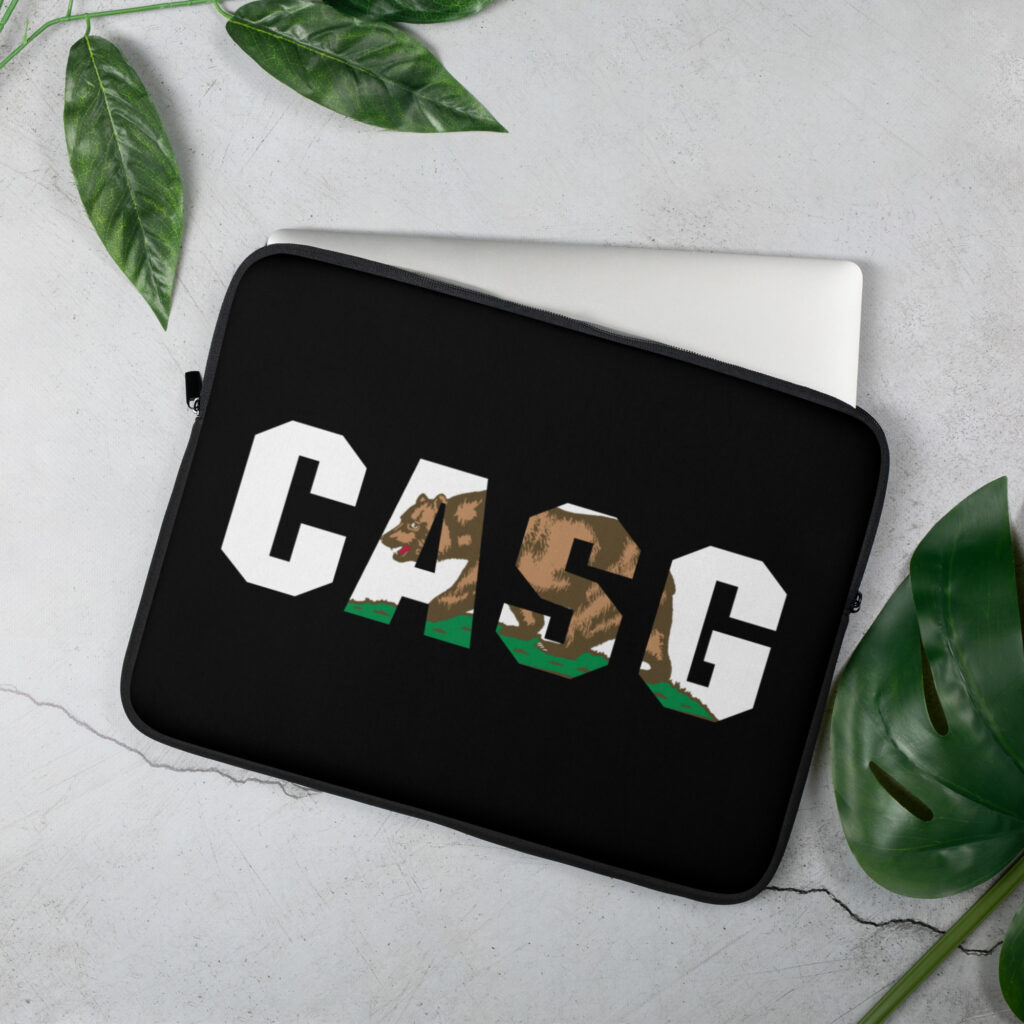 California State Guard 'Our Colors' Laptop Sleeve - Image 2