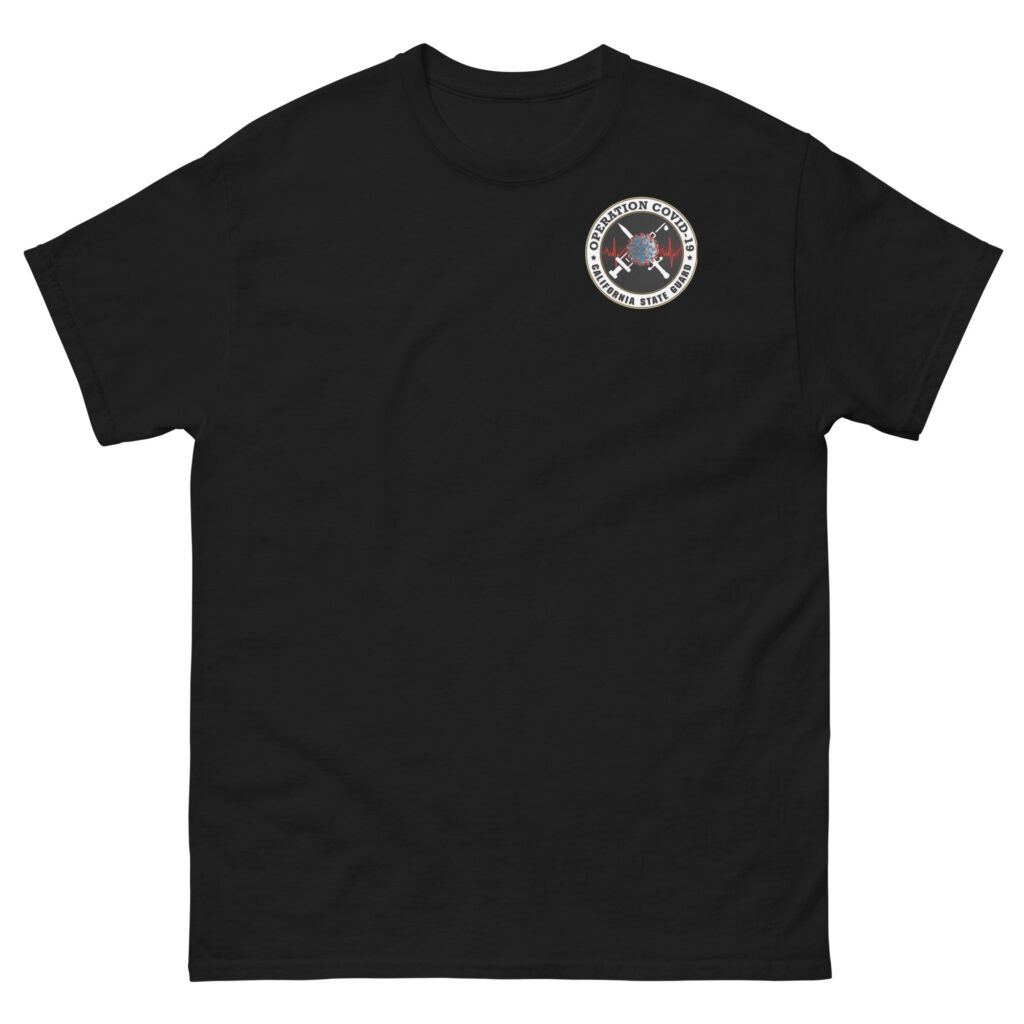 California State Guard Operation Covid-19 T-Shirt