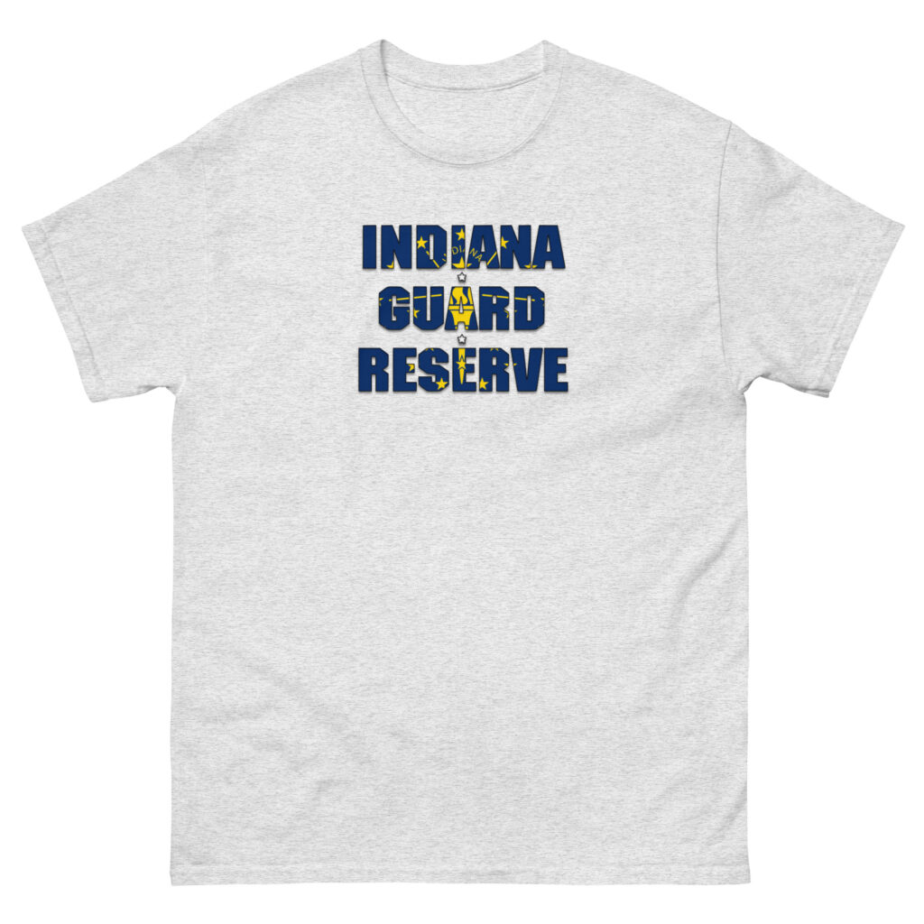Indiana Guard Reserve Flag T-Shirt - Image 8