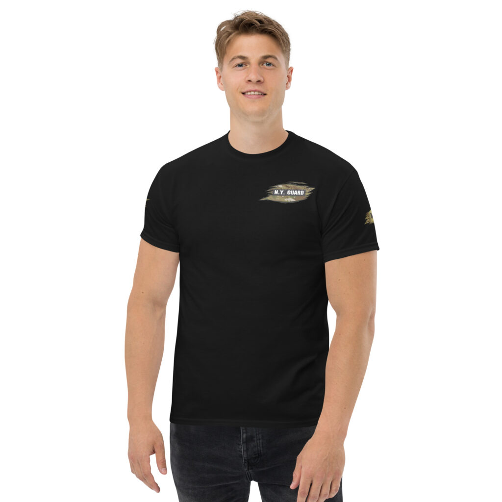 Representing The New York Guard Medic & State Flag Patch T-Shirt