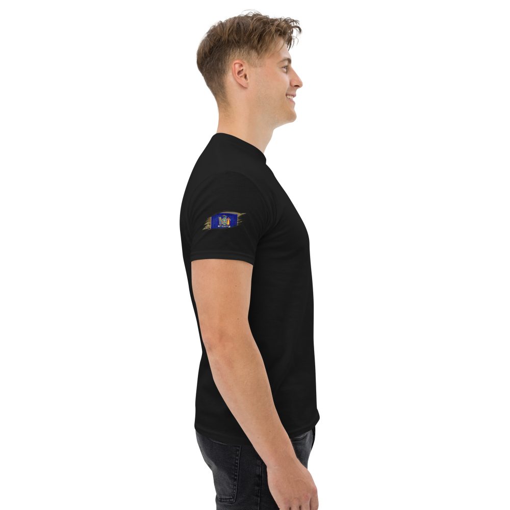 Representing The New York Guard Medic & State Flag Patch T-Shirt - Image 9