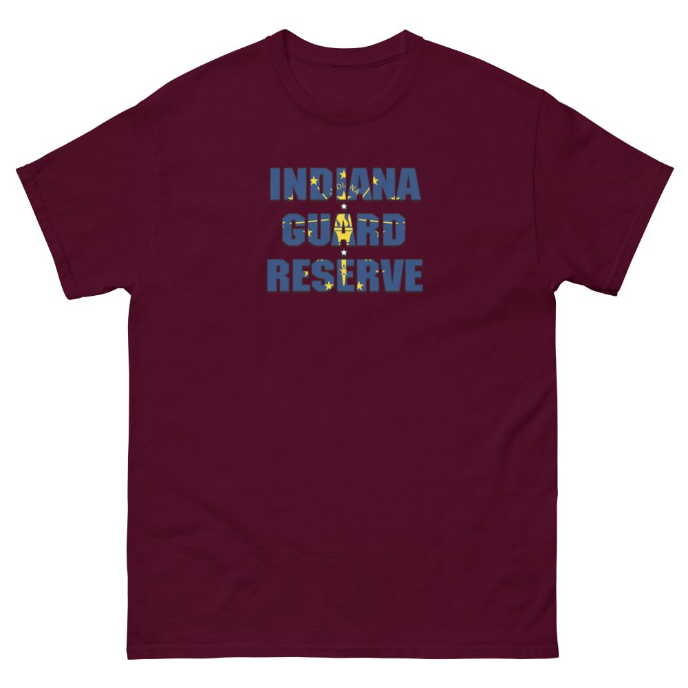 Indiana Guard Reserve Flag T-Shirt - Image 4