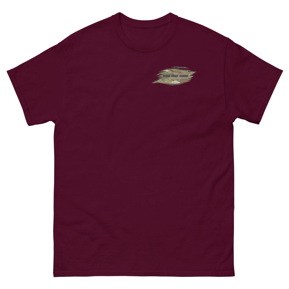 Representing The Texas State Guard NameTape T-Shirt - Image 2