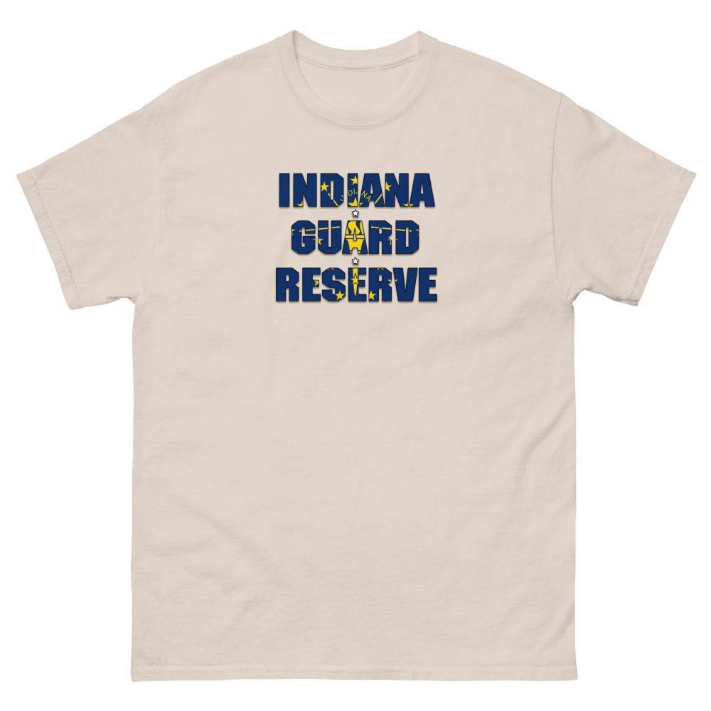 Indiana Guard Reserve Flag T-Shirt - Image 7