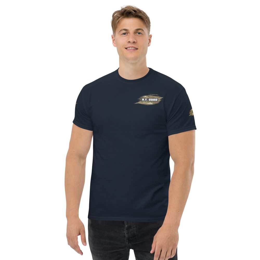 Representing The New York Guard Medic & State Flag Patch T-Shirt - Image 11