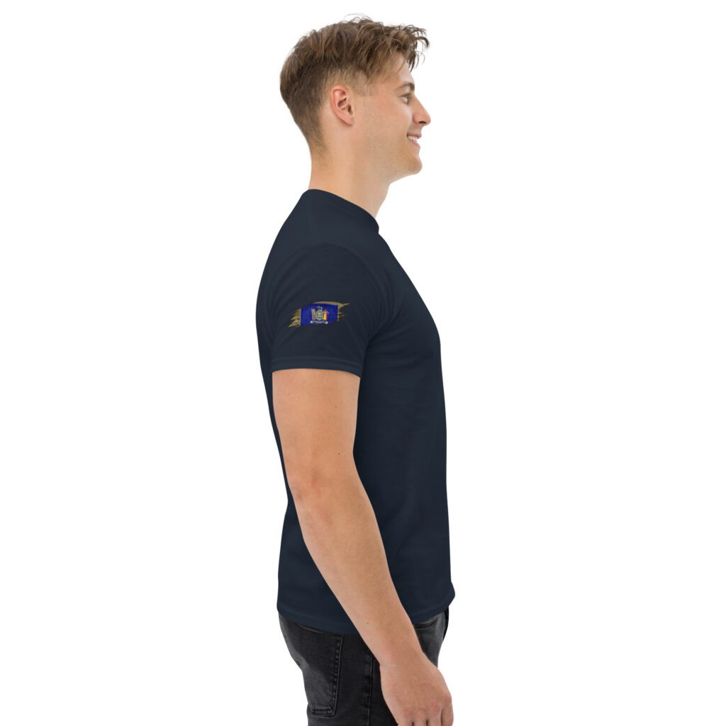 Representing The New York Guard Medic & State Flag Patch T-Shirt - Image 14