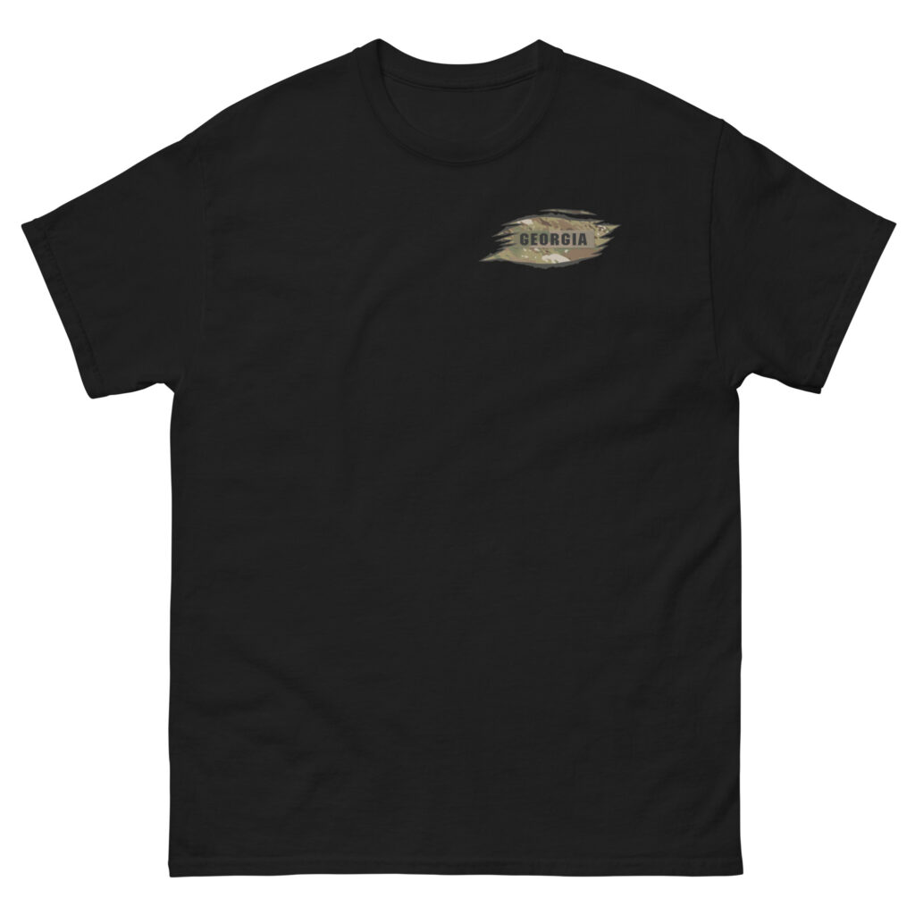 Representing The Georgia State Defense Force NameTape T-Shirt