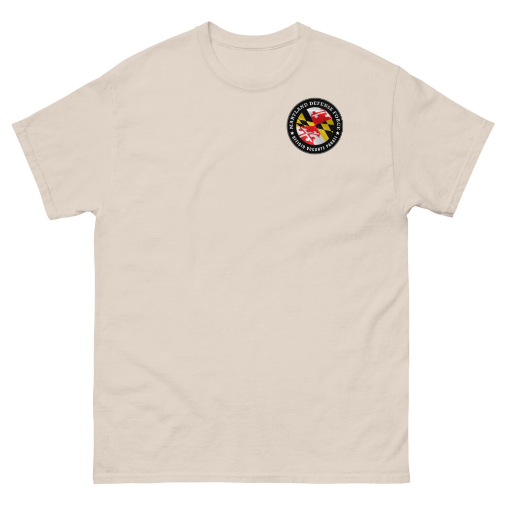 Maryland Defense Force ‘Officio Vocante Parati’ T-Shirt - Image 5