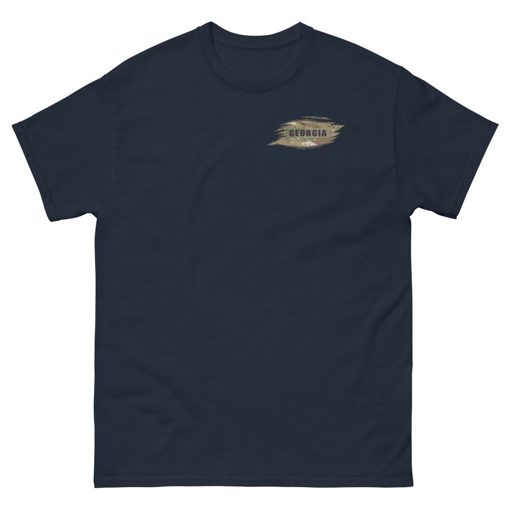 Representing The Georgia State Defense Force NameTape T-Shirt - Image 3