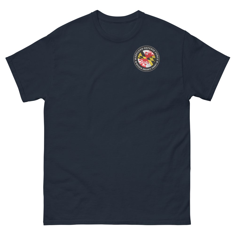 Maryland Defense Force ‘Officio Vocante Parati’ T-Shirt - Image 2