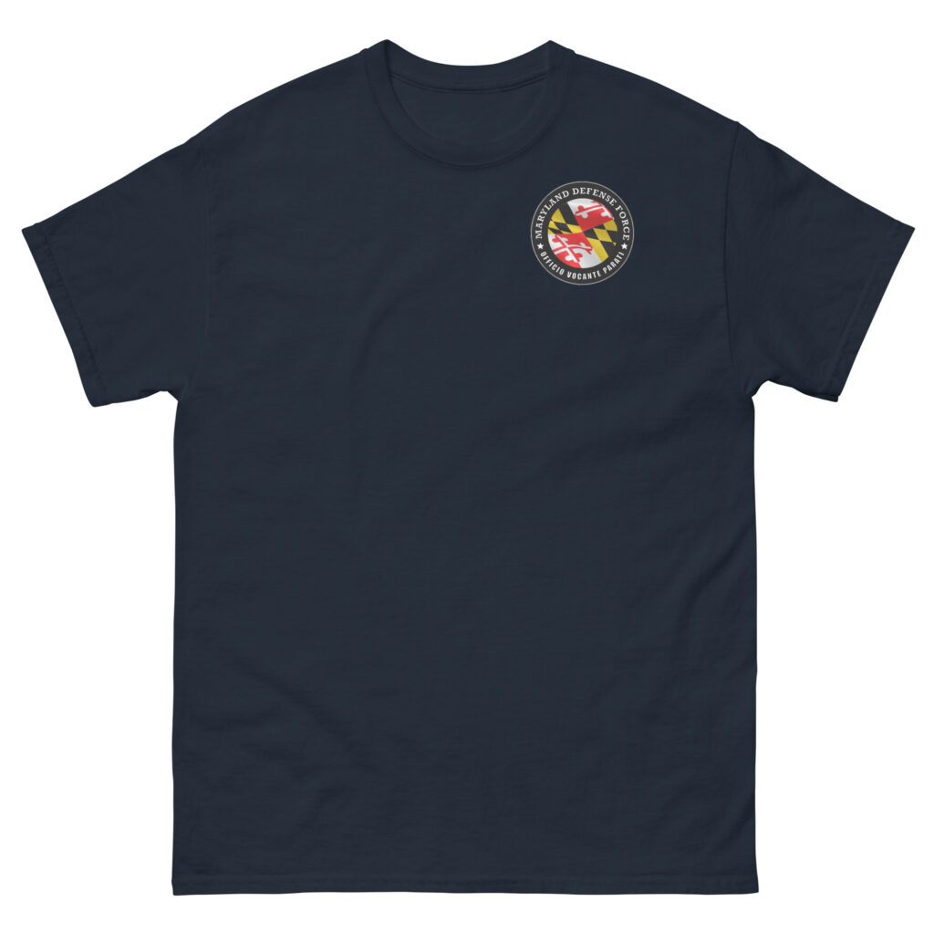 Maryland Defense Force ‘Officio Vocante Parati’ T-Shirt - Image 2