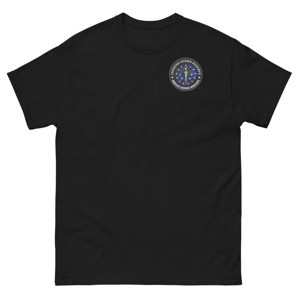 Indiana Guard Reserve 'Hoosier Serving Hoosiers' T-Shirt