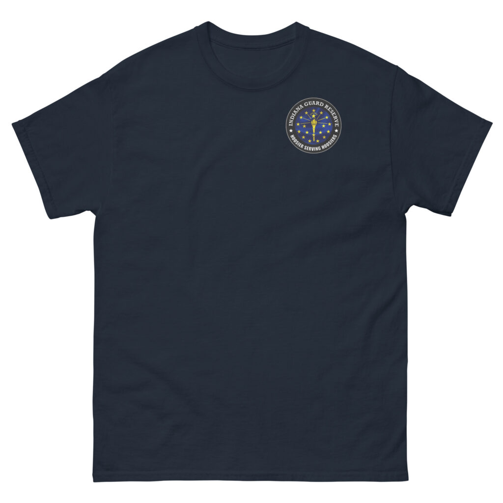 Indiana Guard Reserve 'Hoosier Serving Hoosiers' T-Shirt - Image 2
