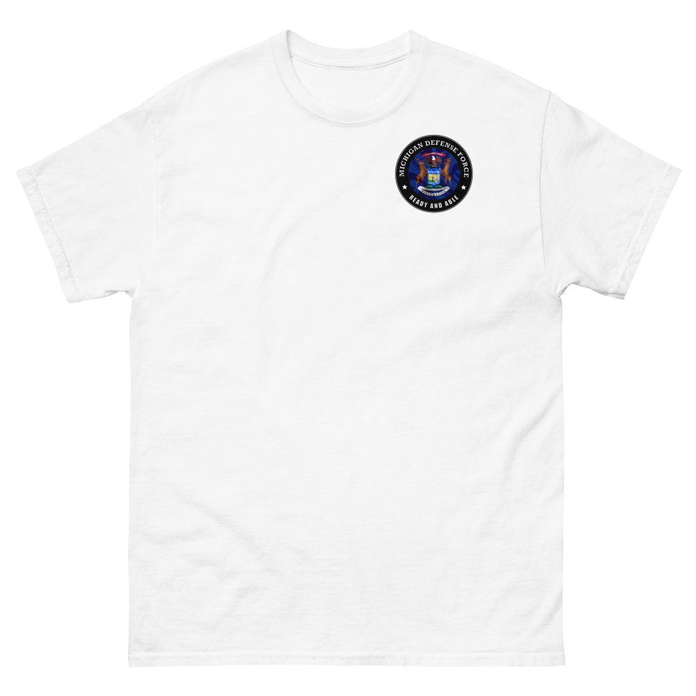 Michigan Defense Force 'Ready and Able' T-Shirt - Image 6