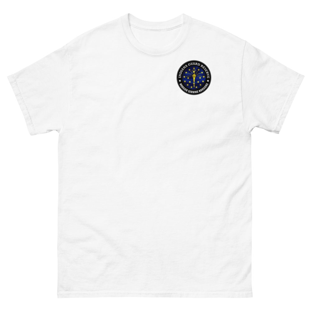 Indiana Guard Reserve 'Hoosier Serving Hoosiers' T-Shirt - Image 6