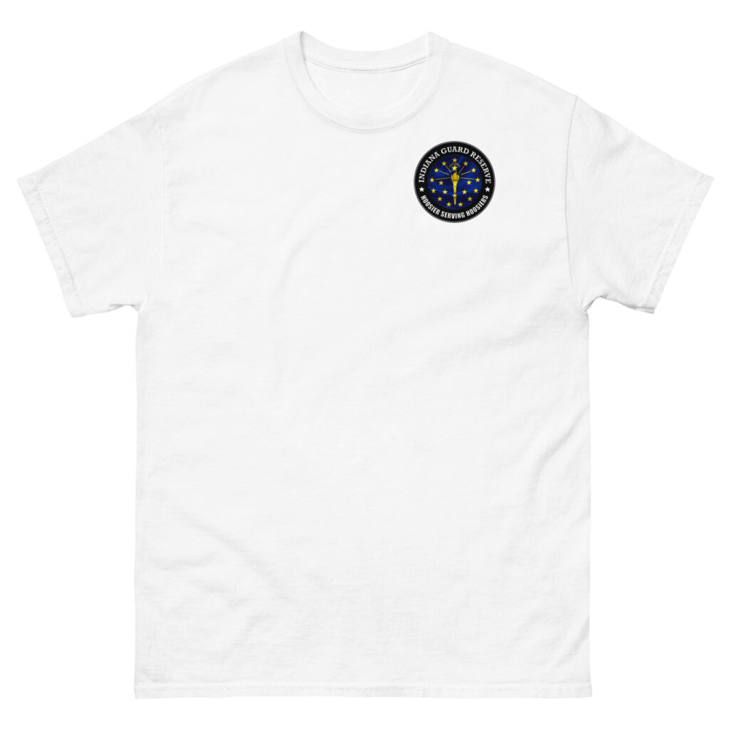 Indiana Guard Reserve 'Hoosier Serving Hoosiers' T-Shirt - Image 6