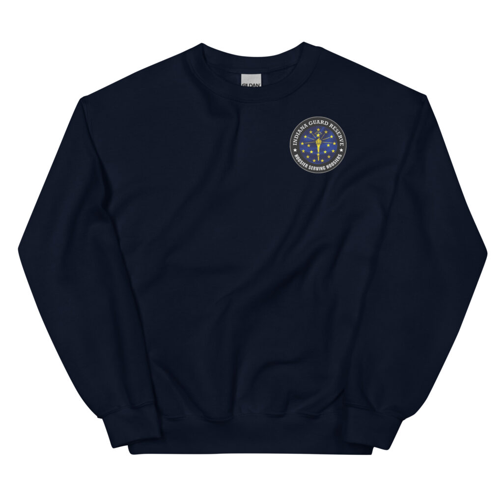 Indiana Guard Reserve ‘Hoosier Serving Hoosiers’ Sweater - Image 2