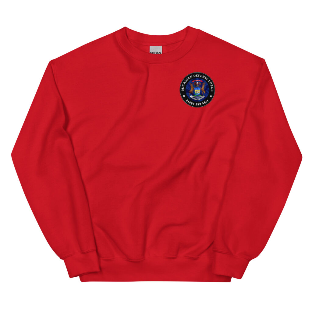 Michigan Defense Force ‘Ready and Able’ Sweater - Image 4