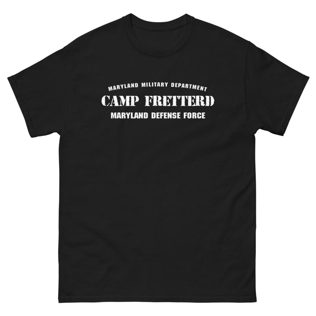 Maryland Defense Force Camp Fretterd T-Shirt