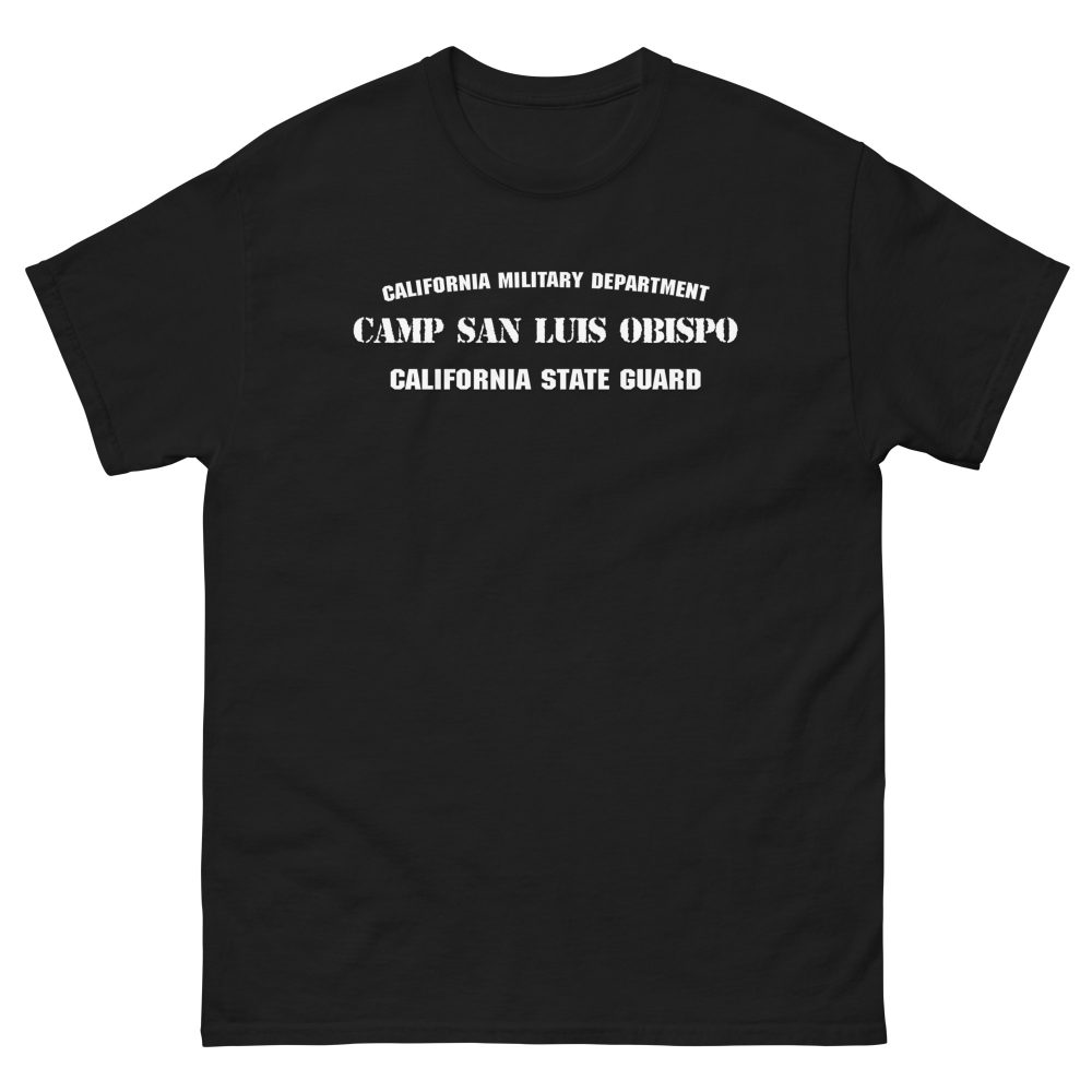California State Guard Camp San Luis Obispo T-Shirt
