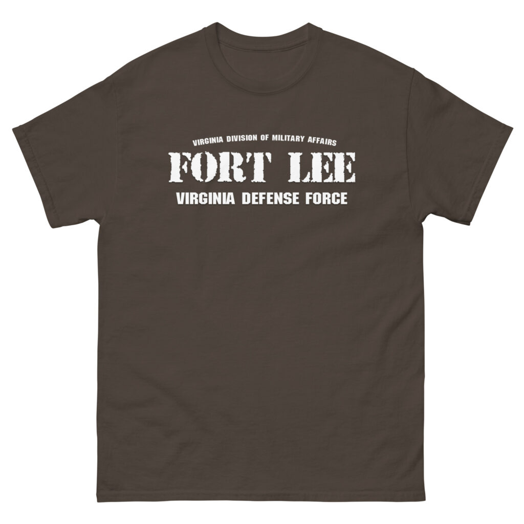 Virginia Defense Force Fort Lee T-Shirt - Image 4