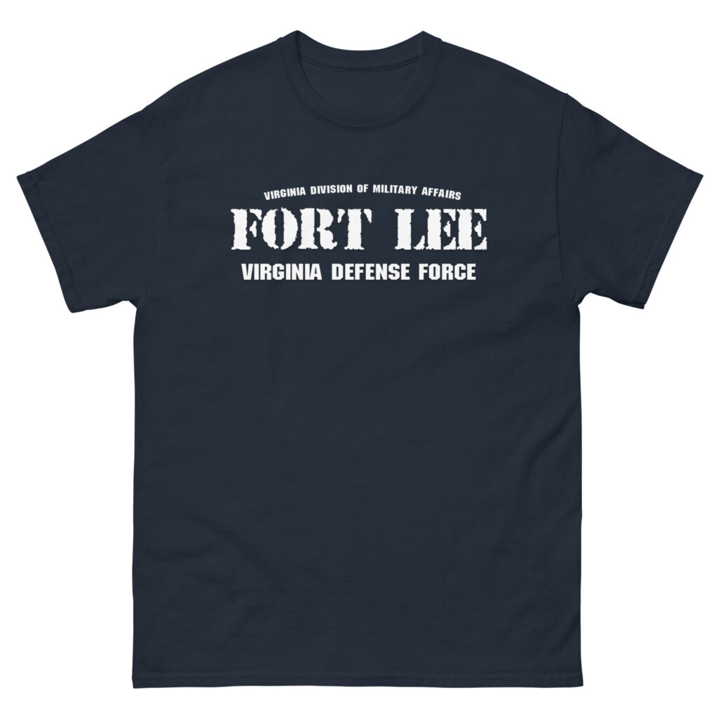 Virginia Defense Force Fort Lee T-Shirt - Image 2