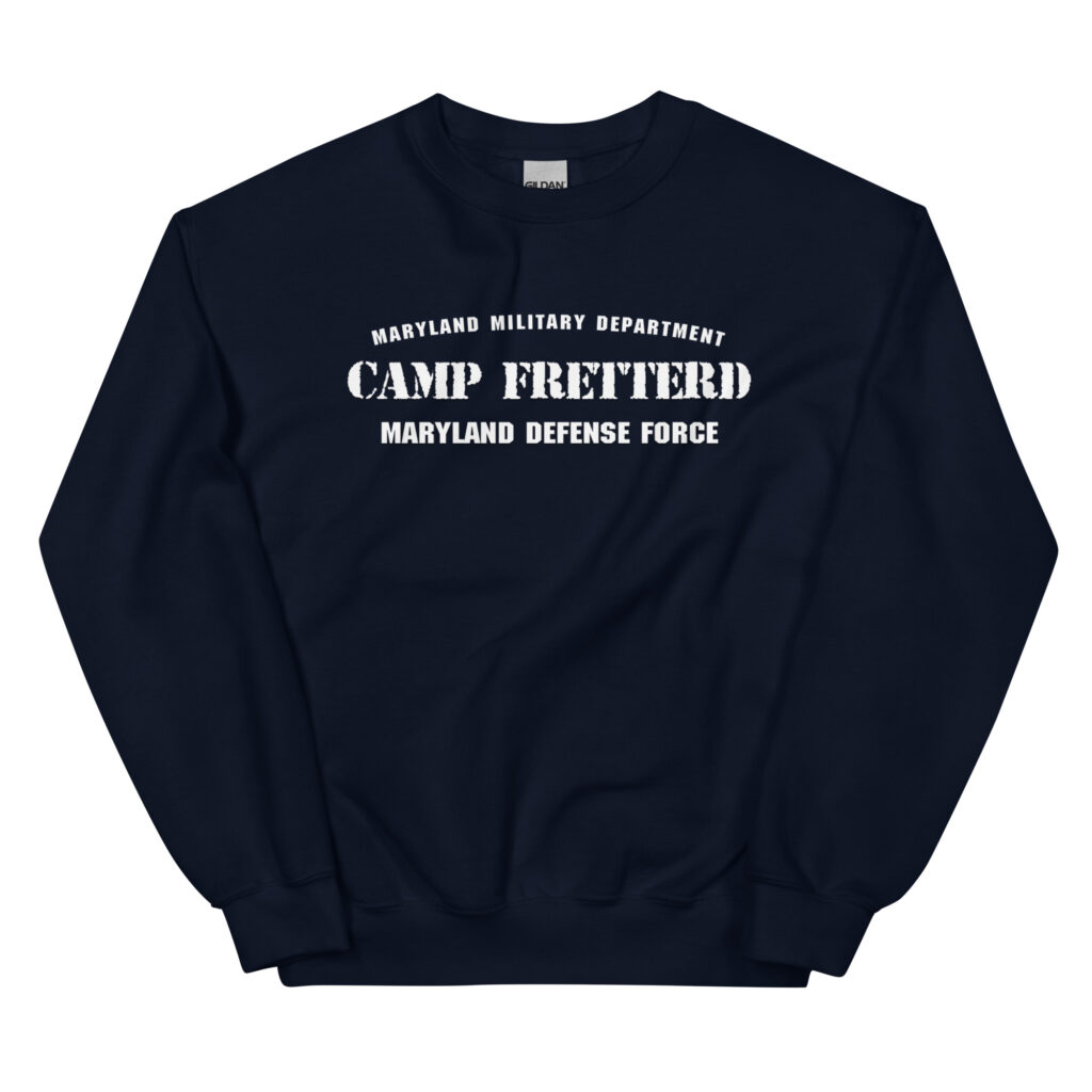 Maryland Defense Force Camp Fretterd Sweatshirt - Image 2