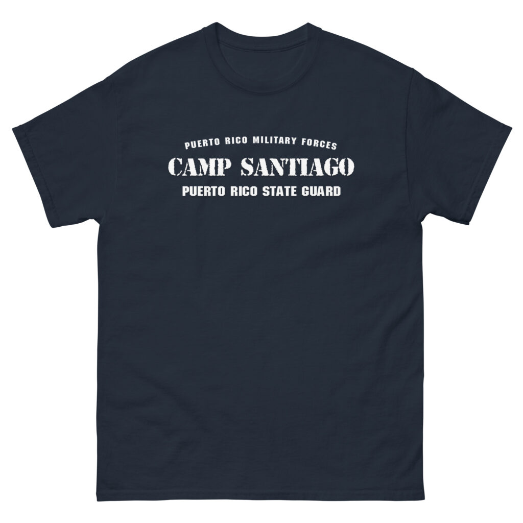 Puerto Rico State Guard Camp Santiago T-Shirt - Image 2