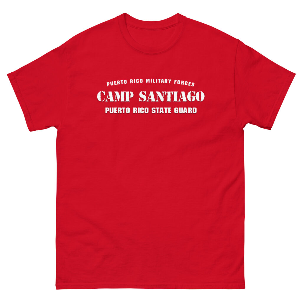 Puerto Rico State Guard Camp Santiago T-Shirt - Image 3