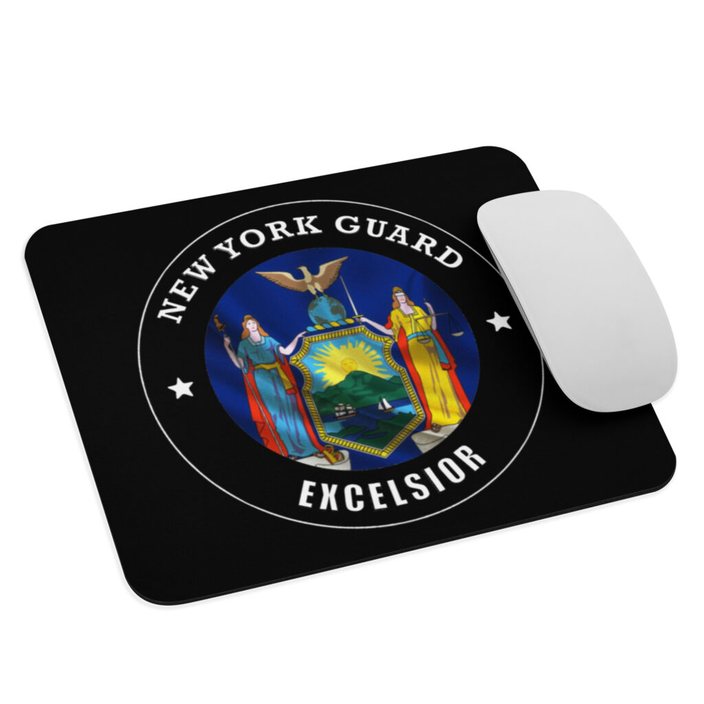 New York Guard 'Ready, Willing and Able to Serve' Mouse pad - Image 2