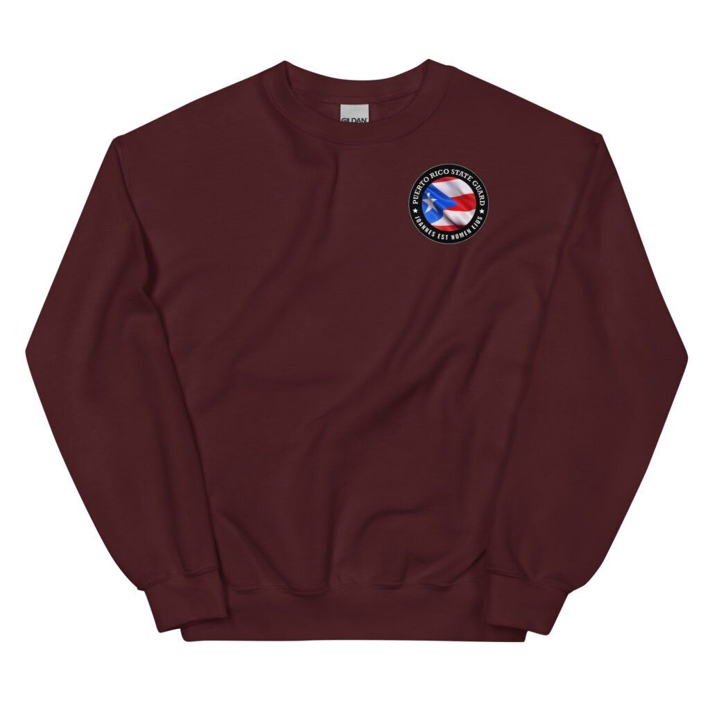 Puerto Rico State Guard '‘Joannes Est Nomen Ejus’ Sweatshirt - Image 3
