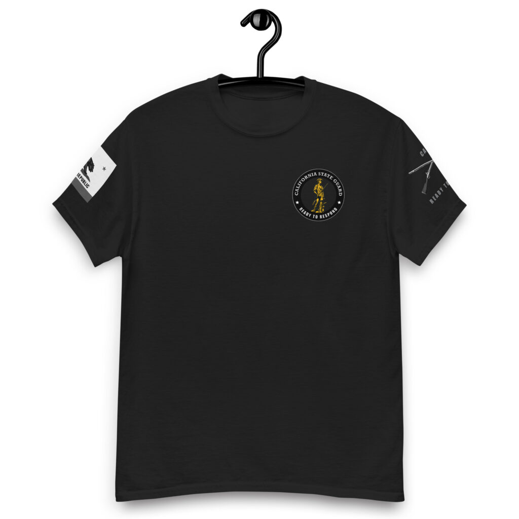 California State Guard Cross Muskets T-Shirt