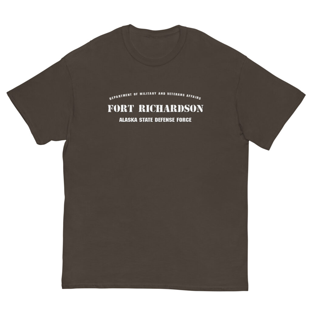 Alaska State Defense Force Fort Richardson T-Shirt - Image 4