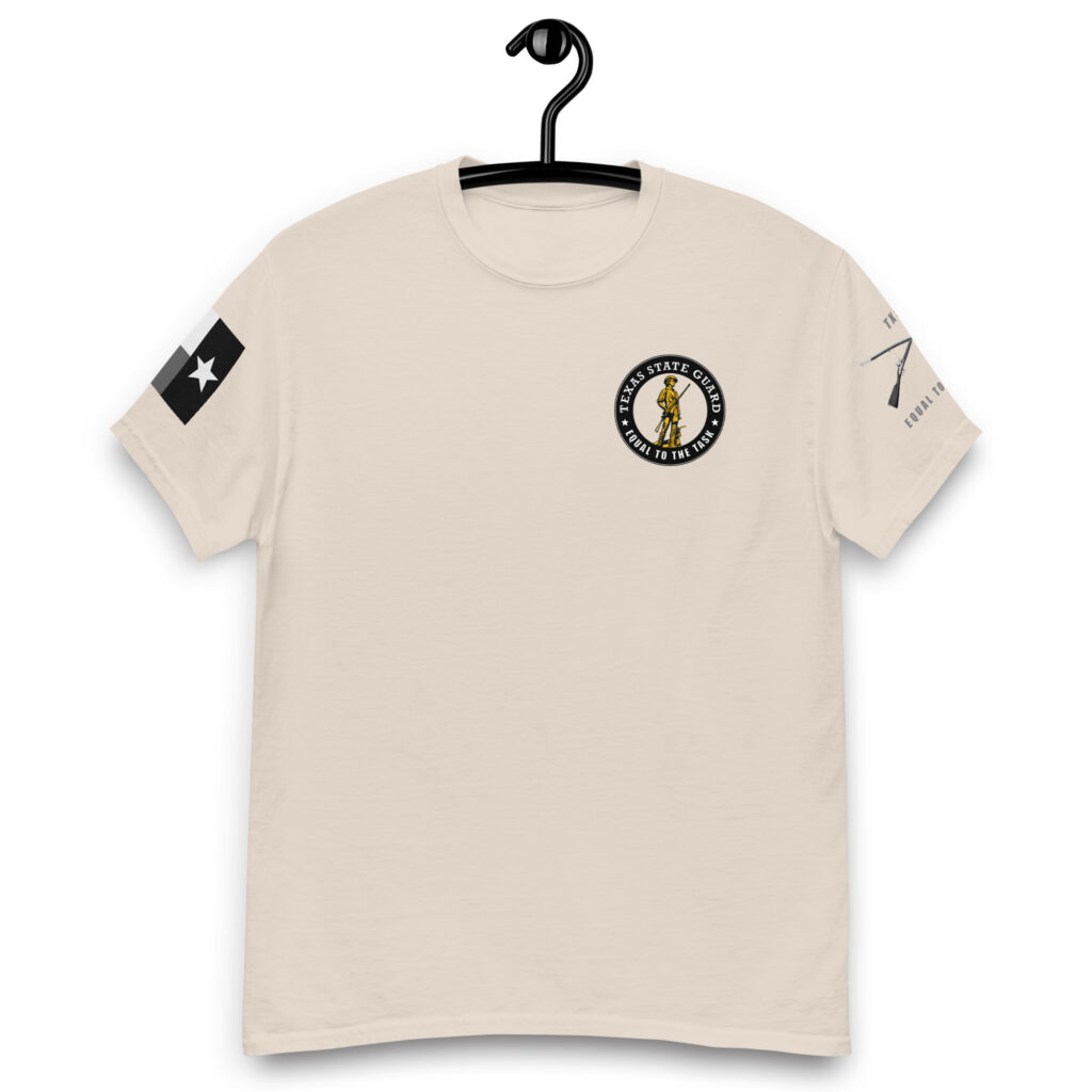 Texas State Guard Cross Muskets T-Shirt - Image 4