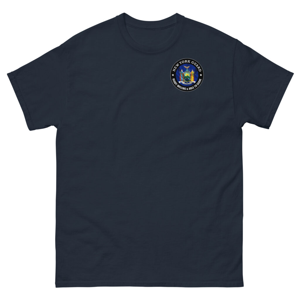 New York Guard 'Ready, Willing and Able to Serve' T-Shirt - Image 2