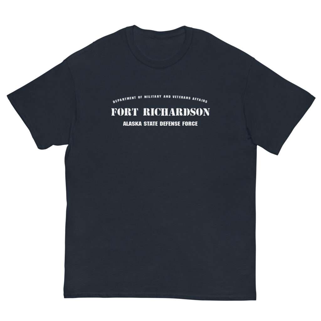 Alaska State Defense Force Fort Richardson T-Shirt - Image 2