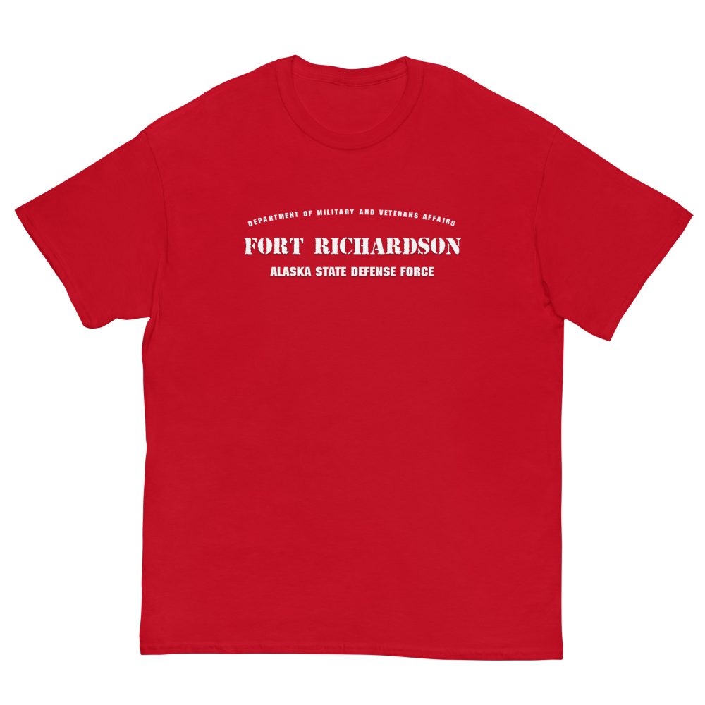 Alaska State Defense Force Fort Richardson T-Shirt - Image 3