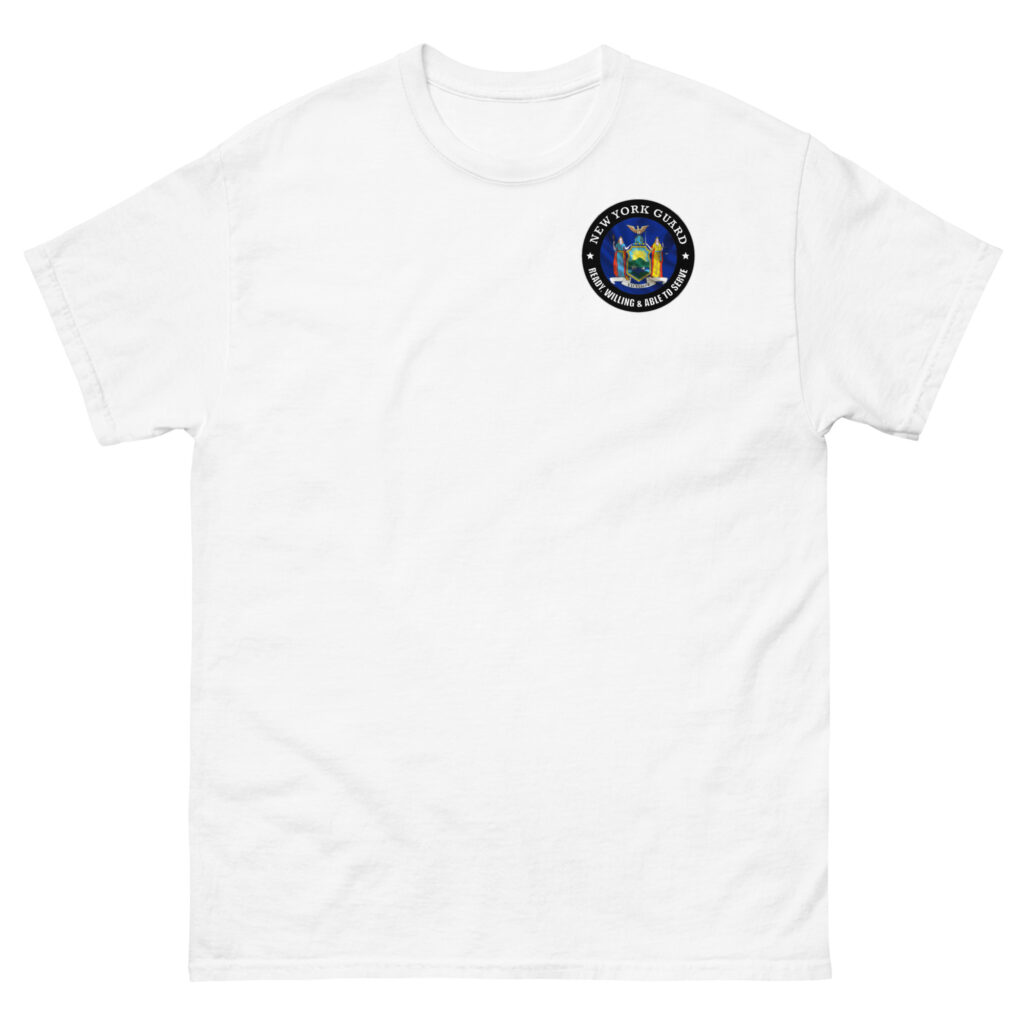 New York Guard 'Ready, Willing and Able to Serve' T-Shirt - Image 6