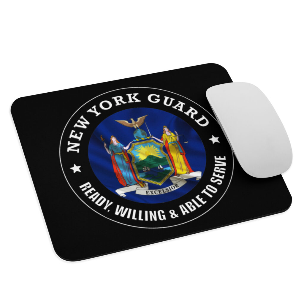 New York Guard 'Ready, Willing and Able to Serve' Mouse pad - Image 3