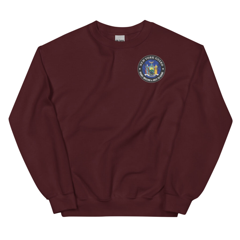 New York Guard 'Ready, Willing and Able to Serve' Sweatshirt - Image 3