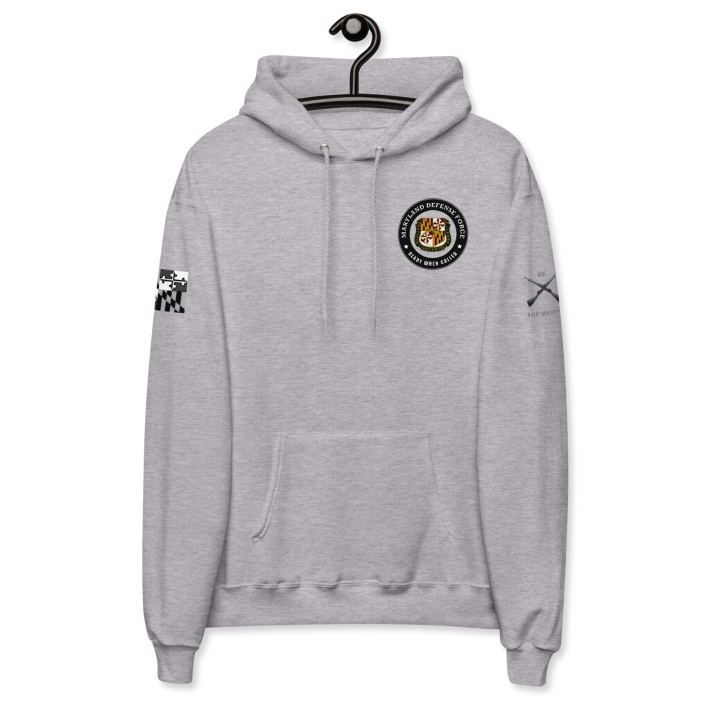Maryland Defense Force Cross Rifles Hoodie - Image 2