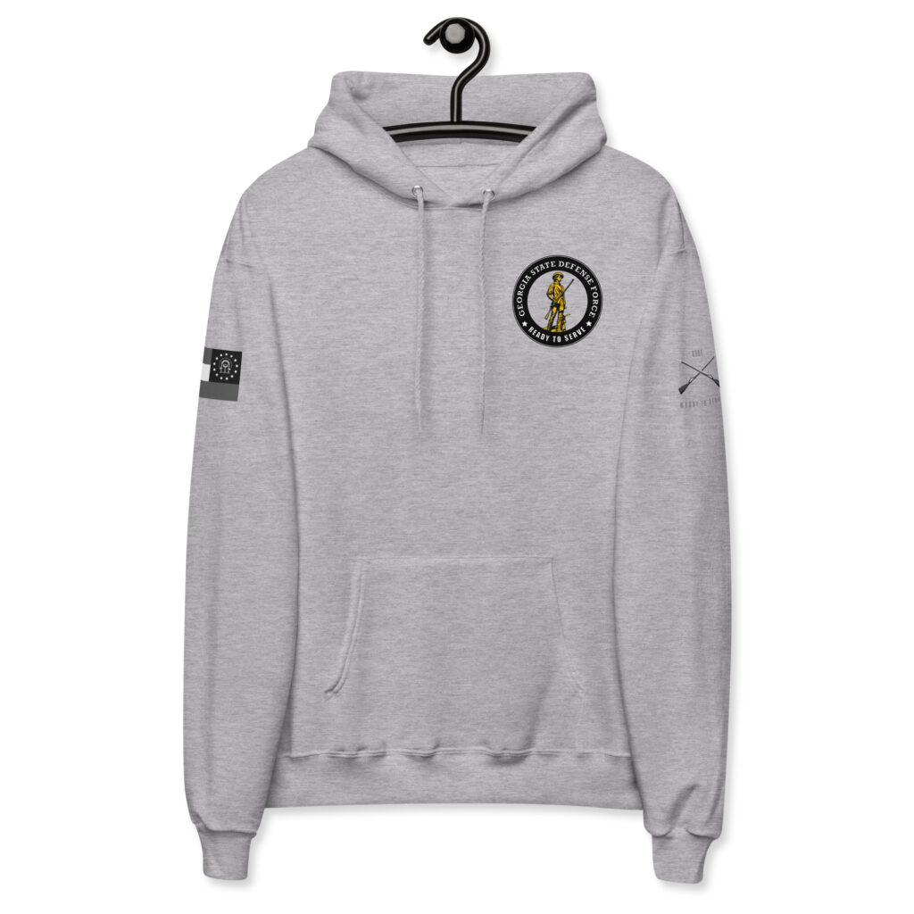 Georgia State Defense Force Cross Muskets hoodie - Image 2