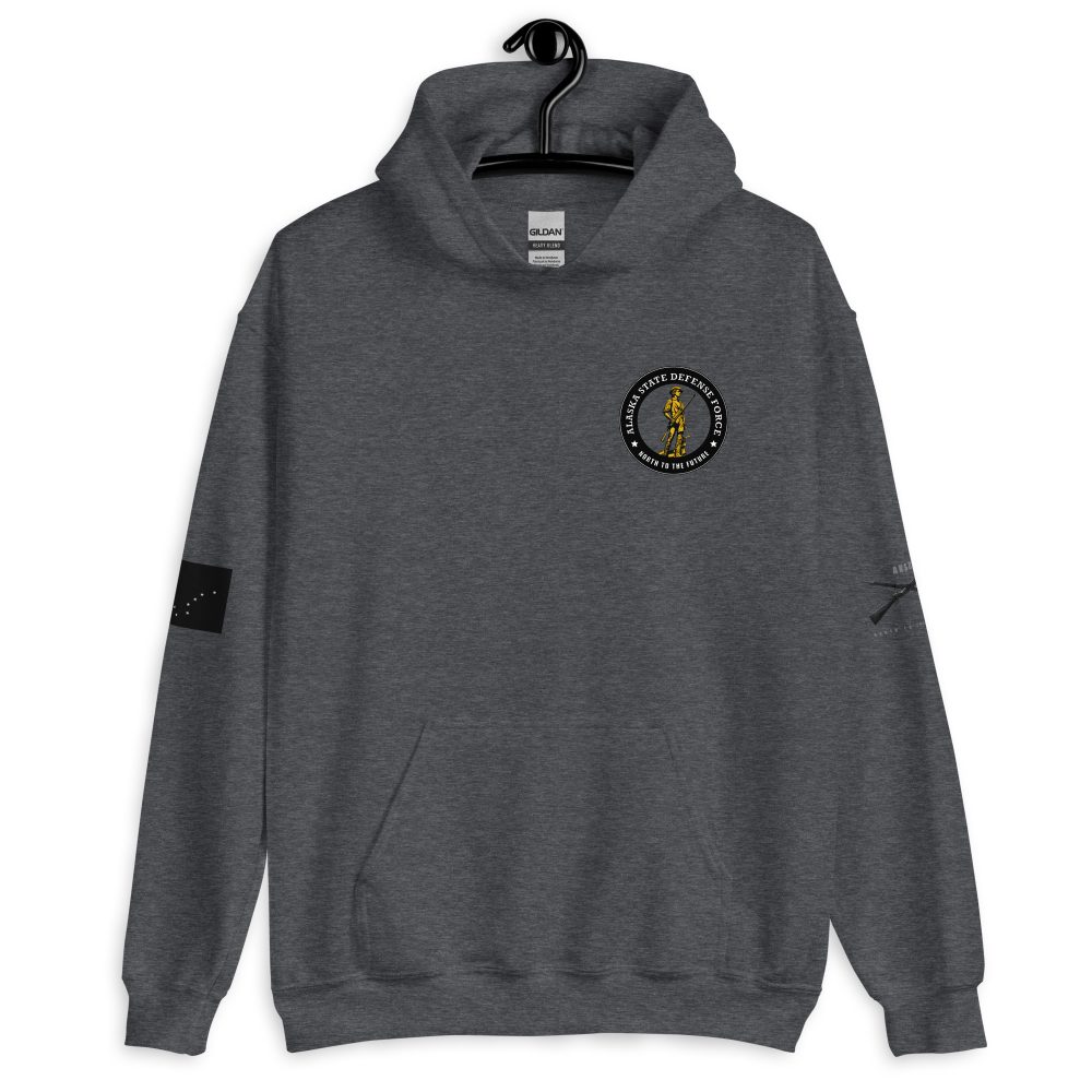 Alaska State Defense Force Cross Rifles Hoodie - Image 2