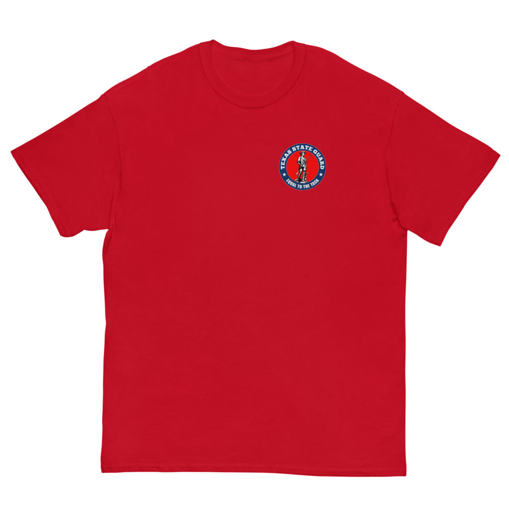 Texas State Guard Bold Minuteman T-Shirt - Image 3